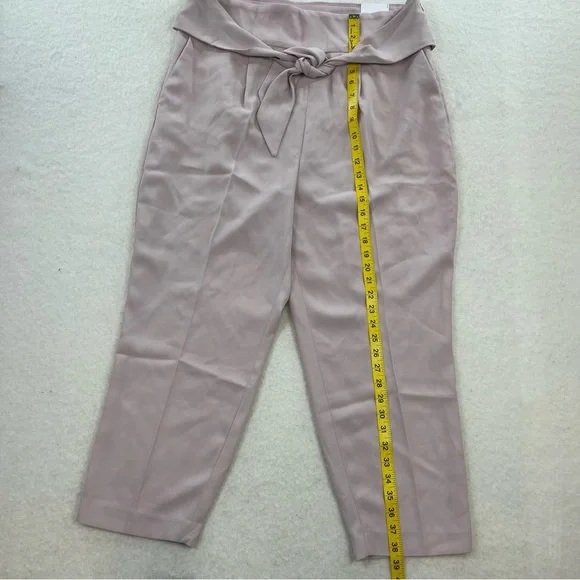 NWT Express Light Pink Ankle Super High Rise Pants Size 16S - Picture 4 of 9